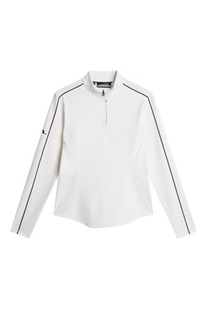 J.Lindeberg - Golf - Adiola Quarter Zip Mid Layer - White - Frau - XL