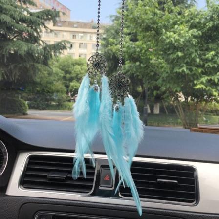2kpl Autoriipus Dream Catcher SININEN 2KPL 2KPL Blue 2Pcs-2Pcs