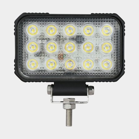 Headlight 1852-Marine, LED, 10 - 30 V DC, 30 - 80 W, black