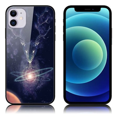 Fantasy iPhone 12 Mini skal - Blixt Älg