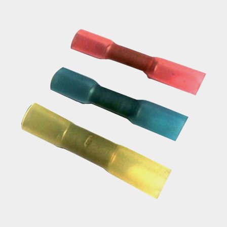 Terminais de emenda isolados com manga termorretrátil adesiva Dry-seal, para cabo 76 - 96 mm², vermelho, embalagem com 10