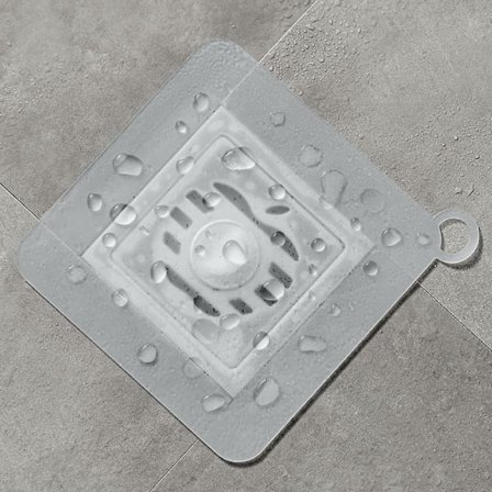 3 stk 5,8" Dusj Avløpsdeksel Silikongulv Avløp Anti-Luktende Matte Deodor