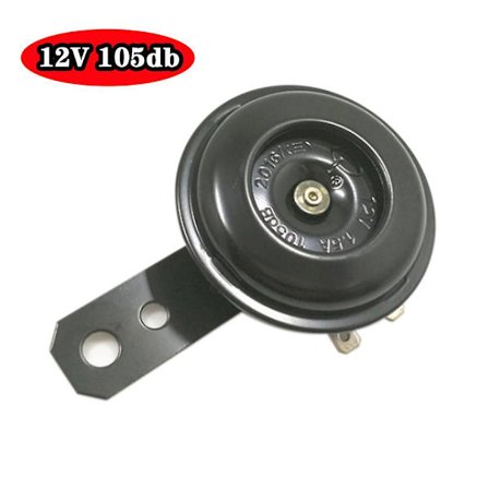 Montera elektrisk signalhorn DC12V 1.5A 105dB Vattentät för bilfordon SUV Bil Lastbil Motorcykel Buss Motorbåt Båt|multi-tone & Claxon Horns|