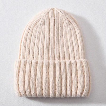 Vinter Silke Satin Foret Hue Huer Kvinder Mænd Unisex Tyk Chunky Hue Stribet Varm Blød Cashmere Strikket Hue