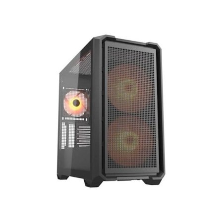Torre gaming Cougar MX600 MINI Musta Mini Tower micro ATX 2x160mm ARGB USB-C