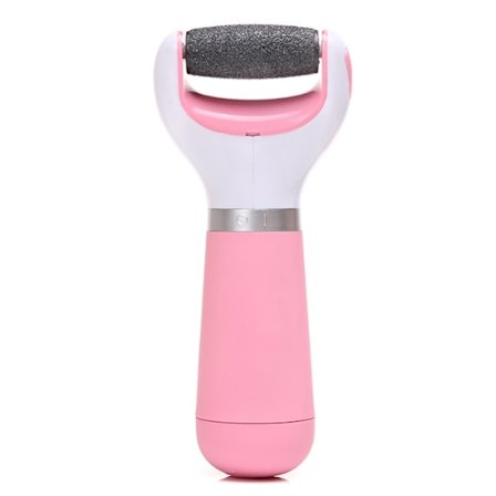 Dynamisk fotfil - ny hemma-pedikyr-enhet för att ta bort hud från fötterna - elektrisk fotfil - rosa