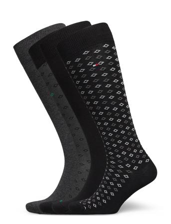 Th Men Tin Giftbox Kneehigh 4P Black Tommy Hilfiger