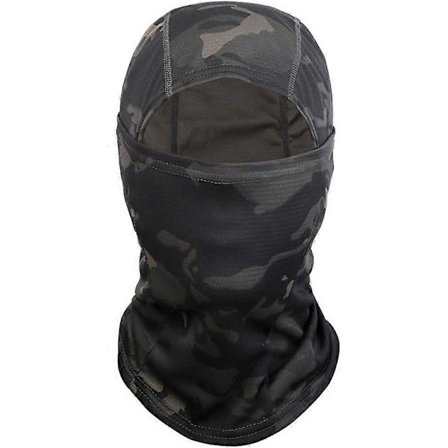 Hurtigtørrende Cykel Vindtæt Ansigts Tørklæde Solbeskyttende Camouflage Balaclava