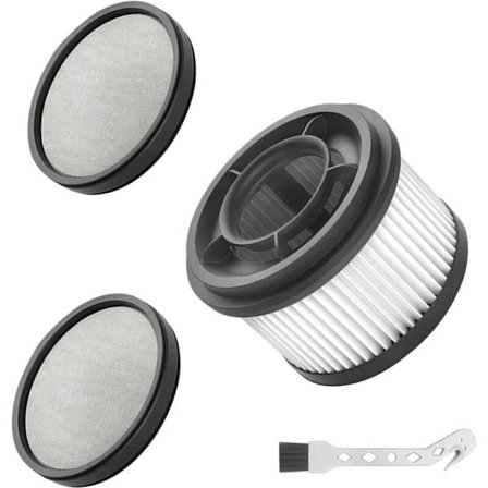 4 kpl Hepa-esisuodatin Dreame T10/T20/T30 Prolle Xiaomi G9/G10 -imurille, pestävät varaosat, 3 Hepa-suodatinta, 1 puhdistusharja