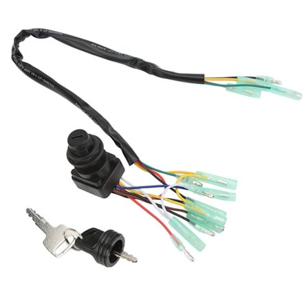 Universal Båd Tændingslås Påhængsmotor Kontrolboks Professionel Nøglekontakt