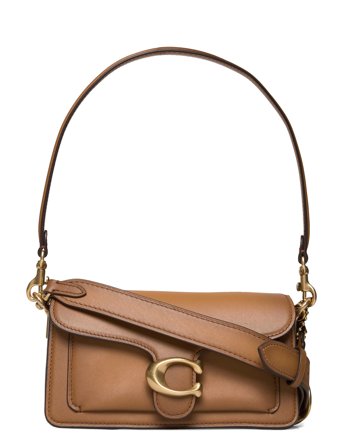 Coach Glovetanned Leather Tabby Shoulder Bag 20 With Burnishing - Brown - ONE SIZE