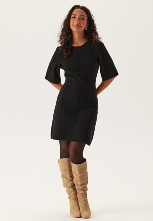 Object Collectors Item - Objreynard 2/4 RE SHORT DRESS - Black - Kläder - - Bubbleroom