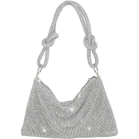 Dame Rhinestone Aften Clutch Taske Crossbody Taske Håndtaske Glitrende Rhinestone Punge Diamante Clutch Taske Til Fest Brude Aften Taske