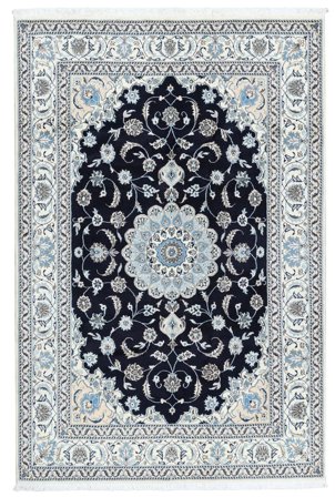 Medaljon Nain Tæppe 197X296 Uld