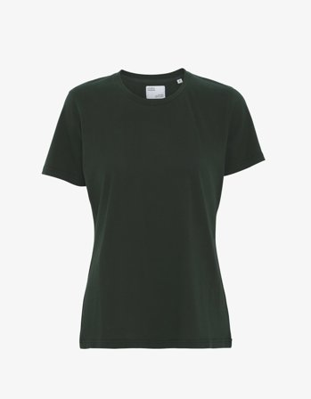 Women Light Organic Tee - Hunter Green - XL