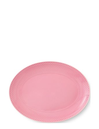 Lyngby Porcelæn | Rhombe Color Ovalt Serveringsfad 28.5X21.5 | 28X21.5CM