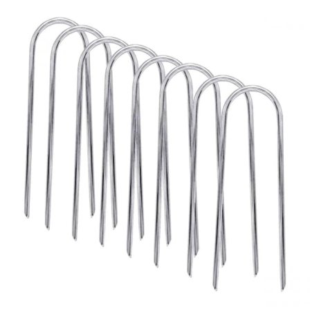 8 st U-formade studs för studsmatta, studs för studsmatta