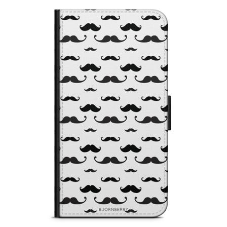 Bjornberry Plånboksfodral iPhone 12 - Mustascher