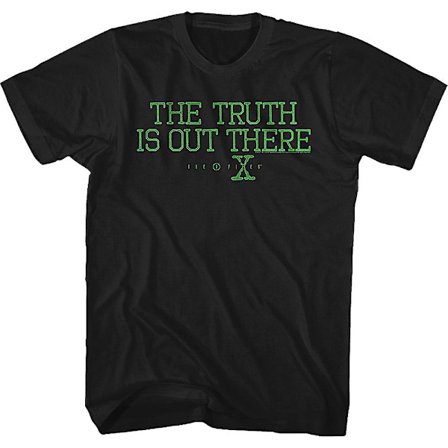 Svart The Truth Is Out There X-Files T-Shirt