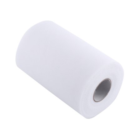 Myke Tulle-ruller for Håndverk 15 cm x 91,4 m Hvit Ideell for Bryllup og Festivaler