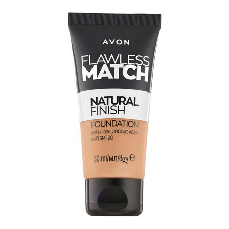 AVON Fondotinta Flawless Match finitura naturale 120N (Porcelain) 30ml - Fondotinta crema