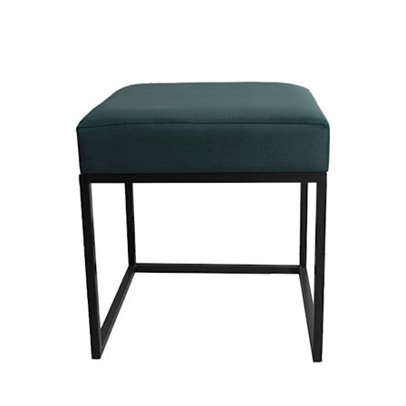 Cubik-jakkara, tummanvihreä, 40x40x44 cm