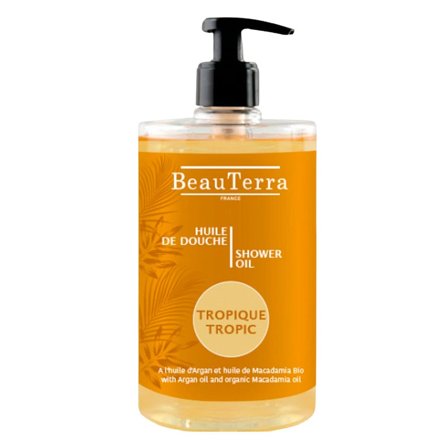 Beau Terra Shower Oils Tropic 750 ml, Skincare, Karbad, Badeolie