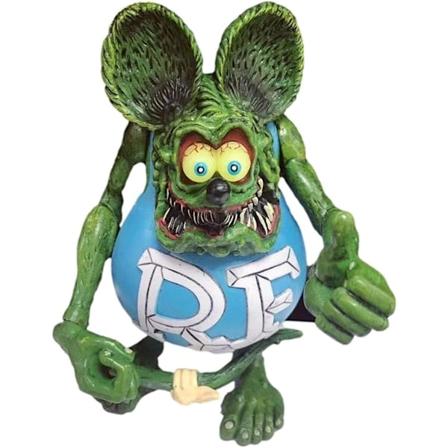 9 cm bedårande råtta, Fink, råttfigur dekorativa prydnader, råtta, Fink bordsdekoration med unik väst, Fink råtta version realistisk figurin staty för