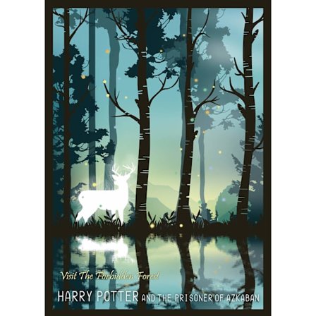 A3 Print - Harry Potter - Visit The Forbidden Forest