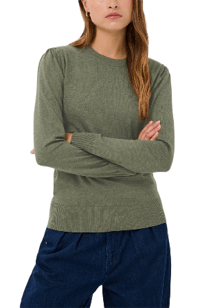 Saint Tropez Mila Sweater Tröjor Dam Grön M