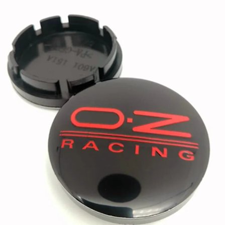 4 stk. 56 mm OZ Racing Fælg Centerkapsel O.Z Bil Styling Navkapsler Dæk Logo Emblem Badge 53 mm