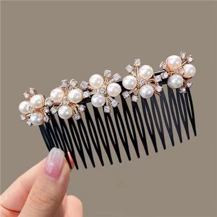 Pearl Hair Comb Broken Hair -kampa STYLE 1 STYLE 1