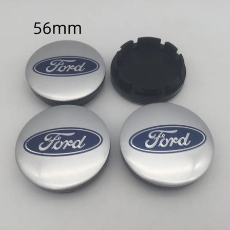 4 st 3D för 56 mm bil emblem hjulnav Center Cap Badge skydd klistermärke Dekal styling biltillbehör