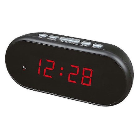 Radio Väckarklocka LED Digital Väggklocka Digital Klockradio Plast Väckarklocka Väckarklocka LED Digital Bordsklocka_Speciella Gåvor