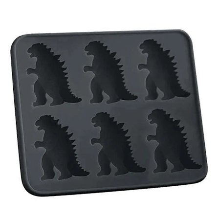 Godzilla Isform Fødevaregodkendt Let Udtagelig Iskugleform Silikone Popsicleforme Køkkenudstyr ufeff