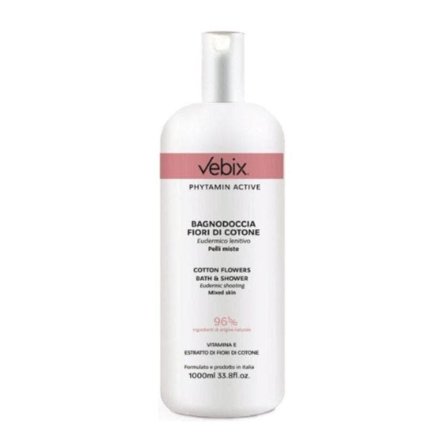 Vebix Phytamin Active Bagnodoccia Fiori di Cotone 1000 ml