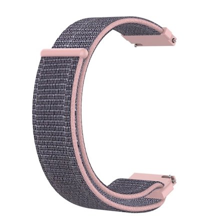 Nylonarmband Samsung Galaxy Watch 7 44mm Grå/Rosa