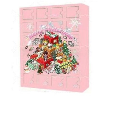 2025 KT Kissa Joulun Joulukalenteri Yllätyslaatikko Sanrio 24-osainen Lahja Joulun Sokkolaatikko