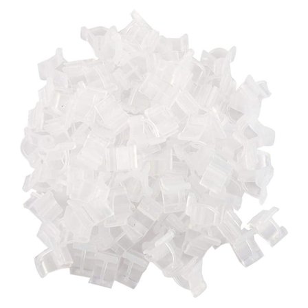 200 st växtstöd clips ympningsclips för vinväxter, tomatspaljé clips fruktträd trädgårdsverktyg