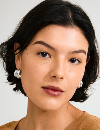 Pilgrim Damia Earrings Silver-Plated - Silver - ONE SIZE