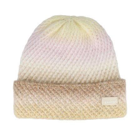 Barts - Fanatail Turnup Beige Cuff Cuff Multi Beanie - @ Hatstore
