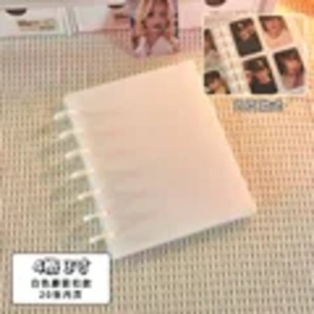 Ins Fotoalbum Kpop Binder Photocards Holder Kreativ Idol Kort Samle Bog Togbillet Album Kort Binder Student Stationary