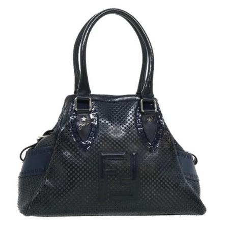 Fendi Vintage - Vintage Väskor - Blå - Dam - Storlek: One Size, Dam, Storlek: ONE SIZE