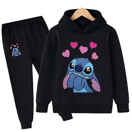 Barn Stitch Klær Barn Dress Varm Genser Jente Hoodies Genser Genser Bukse Vinter Vår Jente Gutt Treningsdress Sportsklær