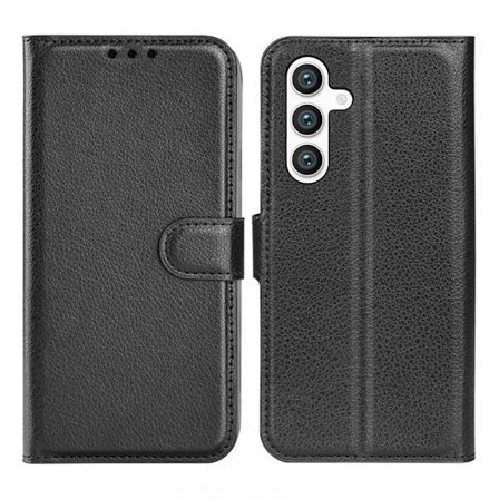 Samsung Galaxy S24 Plus Plånboksfodral med Stativ - Svart