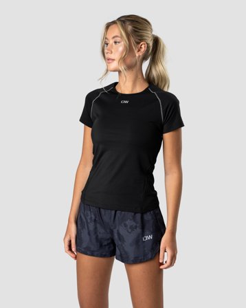 ICANIWILL - Mercury Reflective T-shirt Black - Dame - ICIW