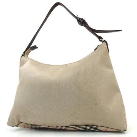 Burberry Vintage Pre-owned Nylon handTass , Beige , Dames , Maat: ONE Size Vintage Tassen