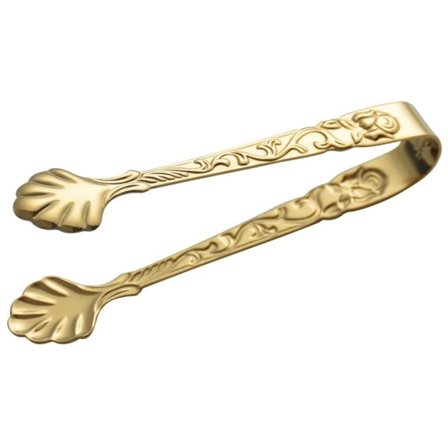 Sockertång i guld – 9 cm | Elegant och stilfull servering