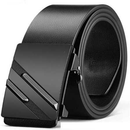 Ægte Læder Beklædning Designer Bælter til Mænd, Fashion Slide Skralde Klik Casual Herrebælte til Jeans