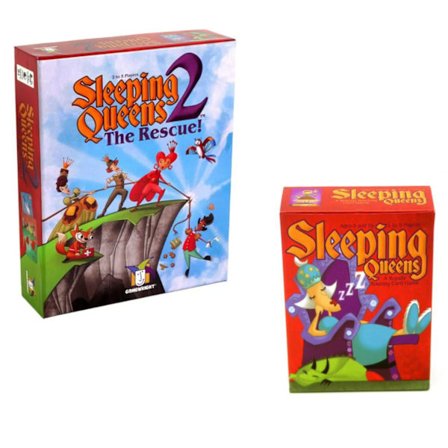 Sleeping Queens Kortspill | Familiestrategispill | Engelsk pedagogisk kortspill